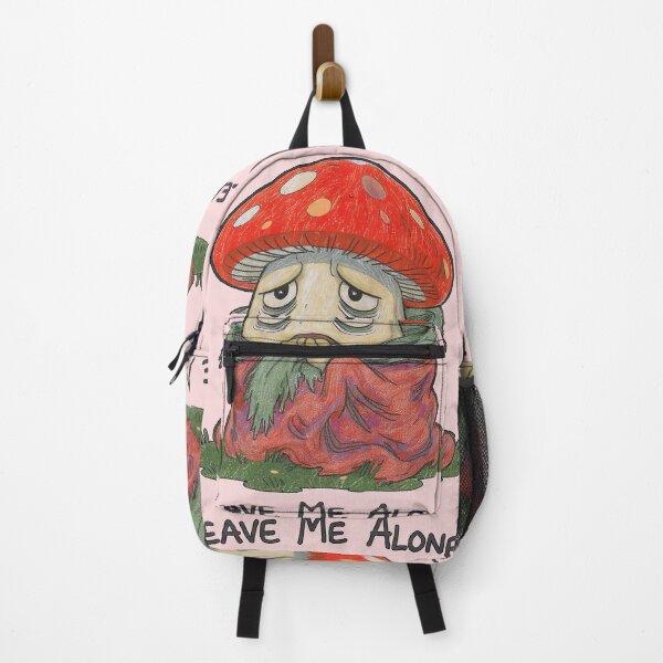 Item preview, leave me alone sad mushroom goblincore introvert designed and sold by lakanarivas.