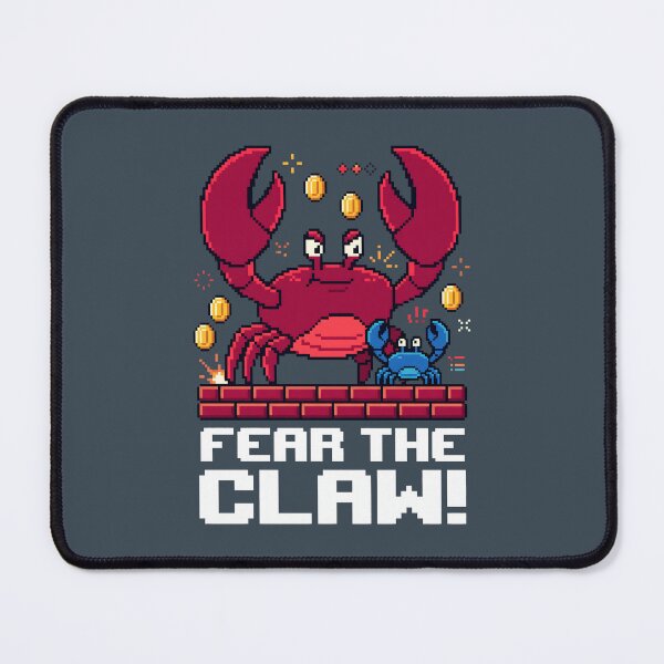 Item preview, Pixel Art Gaming - Fear The Claw Retro Gamer Gift designed and sold by SplashTastic.