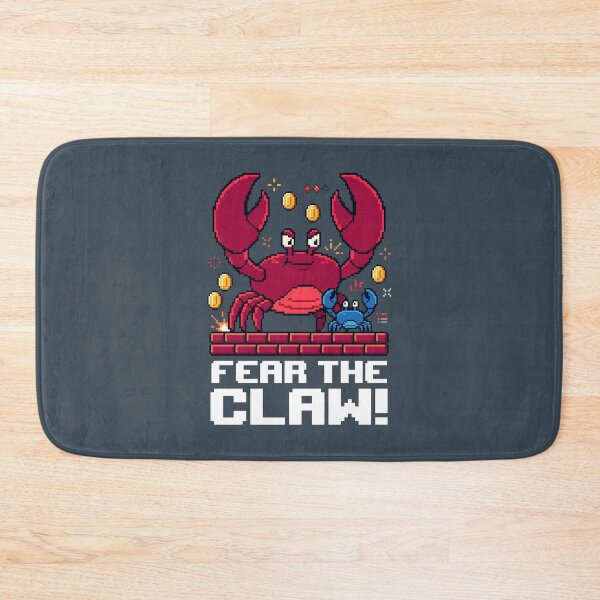 Item preview, Pixel Art Gaming - Fear The Claw Retro Gamer Gift designed and sold by SplashTastic.