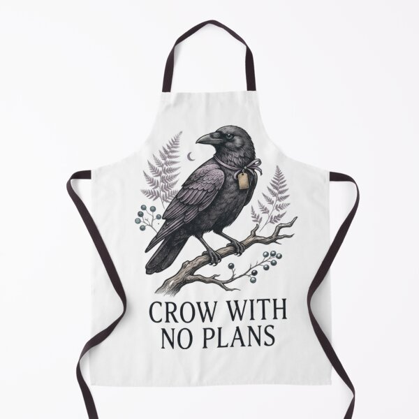 Item preview, Crow With No Plans Vintage Gothic Raven Streetwear designed and sold by happyshirt27.