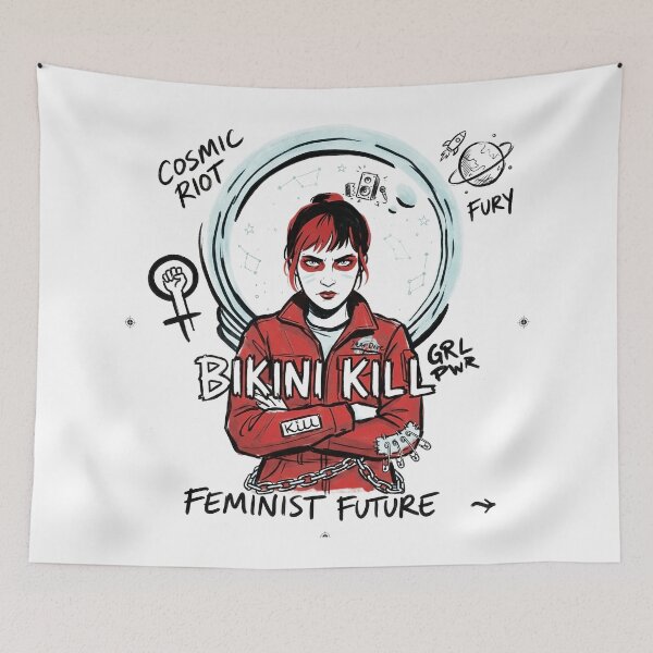 Item preview, Cosmic Riot - Feminist Future Space Rebel designed and sold by danieljelo.