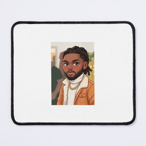 Item preview, Chibi black man braids designed and sold by TheModernMuslimahchibi&more .