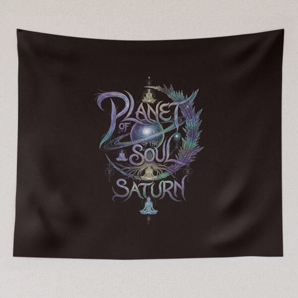 Item preview, The Planet Of My Soul Saturn designed and sold by SkrabinhoArt.