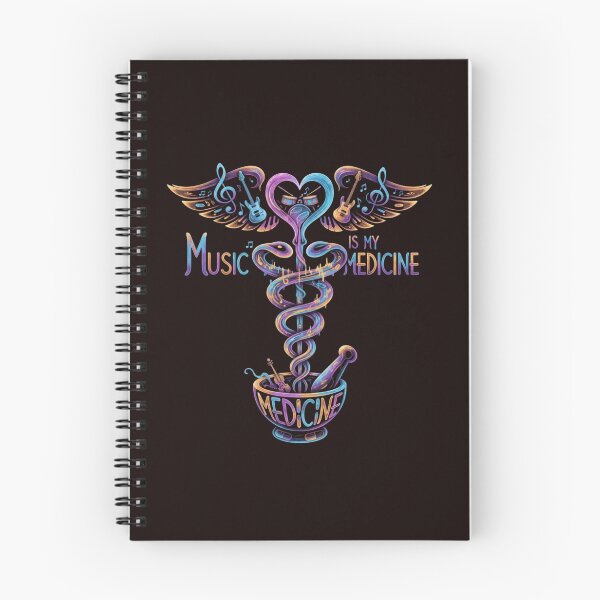 Item preview, Music is my Medicine designed and sold by SkrabinhoArt.