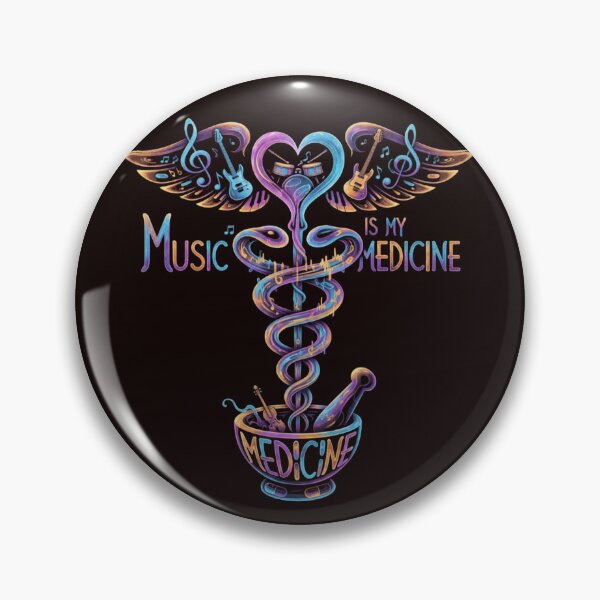Item preview, Music is my Medicine designed and sold by SkrabinhoArt.