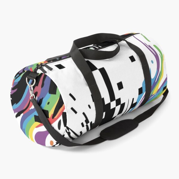 Item preview, Adversarial Rainbow Data Explosion | Black Background Glitch Art designed and sold by Uglyandcute.