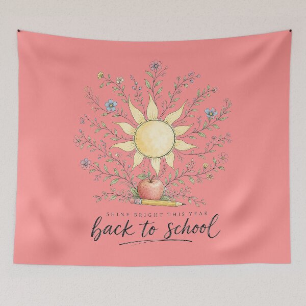 Item preview, Shine Bright This Year Botanical Sun Back to School designed and sold by MOCH- ART.