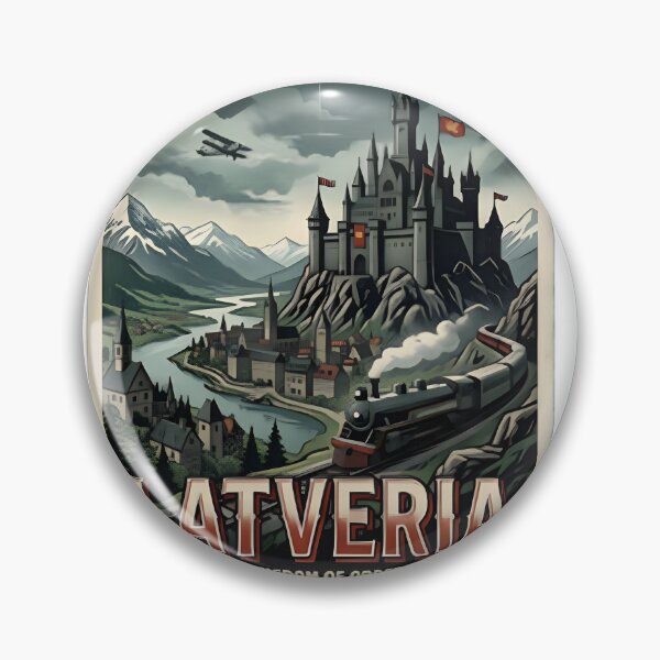 Item preview, Latveria Imperial Kingdom Travel Poster | ⭐⭐⭐⭐⭐ designed and sold by mj4art.