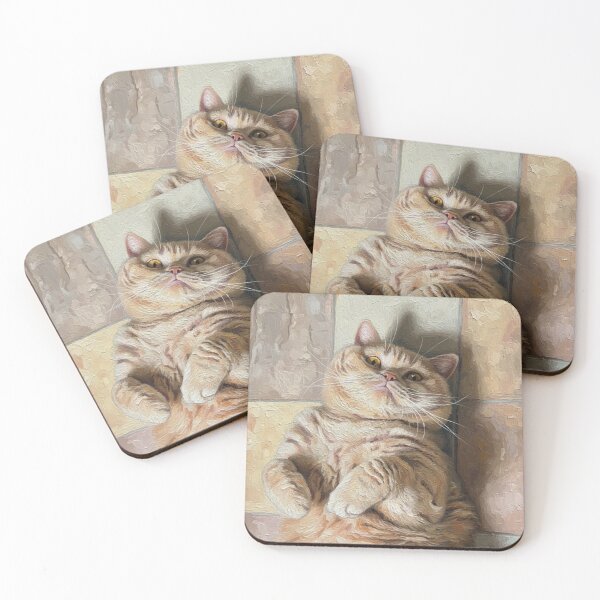 Item preview, British Shorthair Beige Cat designed and sold by Pinkgnomie.