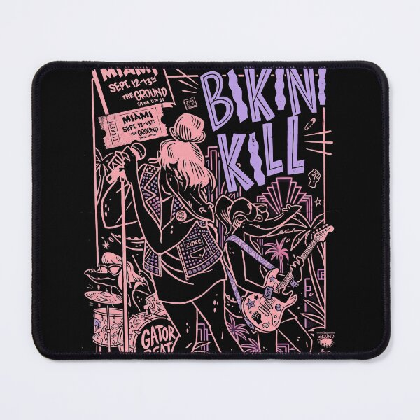Item preview, Punk Rock Alligator Band - Pastel Miami Grunge Poster designed and sold by danieljelo.