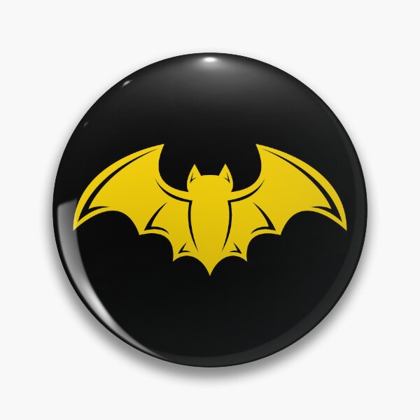Item preview, Gold Halloween Bat Silhouette Design designed and sold by pattern-archive.
