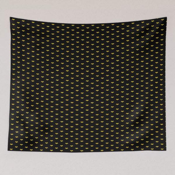 Item preview, Gold Halloween Bat Silhouette Design designed and sold by pattern-archive.
