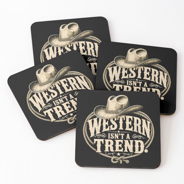 Item preview, Western Isn’t A Trend Cowboy Hat Lasso Graphic for Dark Products designed and sold by Anyshca.