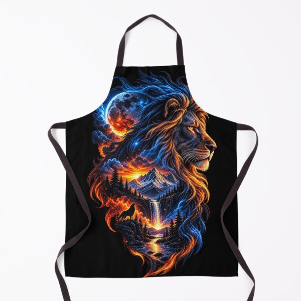 Item preview, Celestial Lion – Fire & Ice Wilderness designed and sold by RenderSpace.