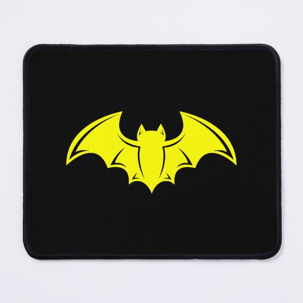 Item preview, Yellow Halloween Bat Silhouette Design designed and sold by pattern-archive.
