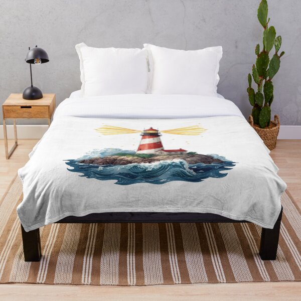 Item preview, Lighthouse Through the Storm designed and sold by catcurio.