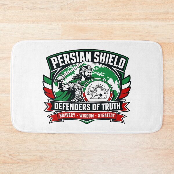 Item preview, Persian Shield — Defenders of Truth Retro Badge designed and sold by Art&Fun.