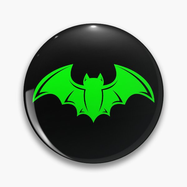 Item preview, Lime Halloween Bat Silhouette Design designed and sold by pattern-archive.