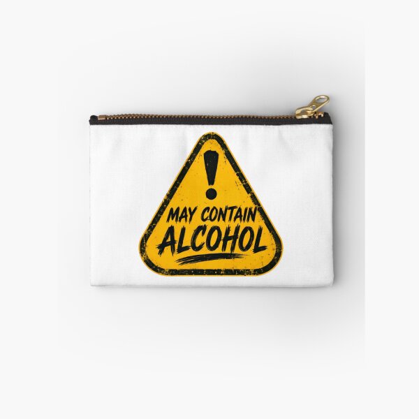 Item preview, May Contain Alcohol Funny Drinking Party Adult Humor designed and sold by SkeletonsDanger.