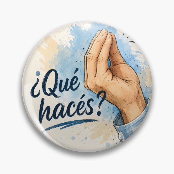 Item preview, What are you doing? | Argentine Gestures designed and sold by Esencia Argentina.