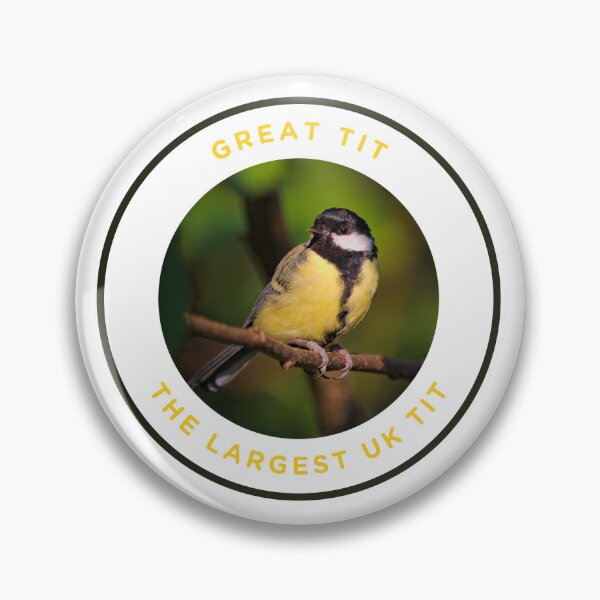 Item preview, Great Tit - The Largest UK Tit designed and sold by KM Wong Photography.