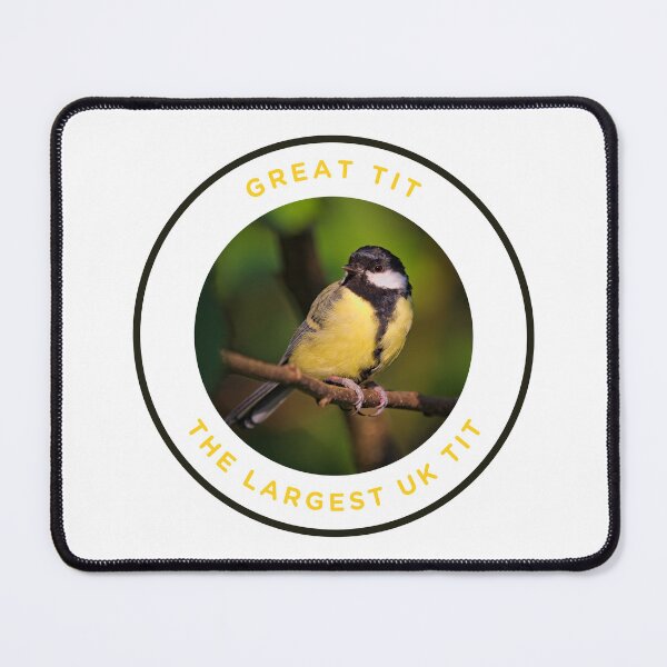 Item preview, Great Tit - The Largest UK Tit designed and sold by KM Wong Photography.