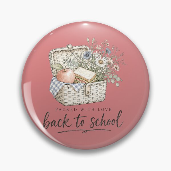 Item preview, Packed With Love Lunch Basket Back to School designed and sold by MOCH- ART.