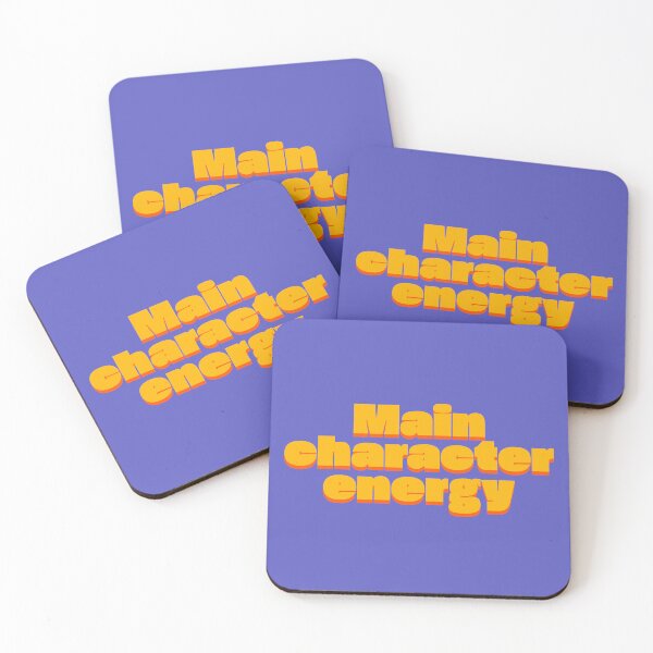 Item preview, Main Character Energy Aesthetic Retro Quote designed and sold by jianina-alondra.