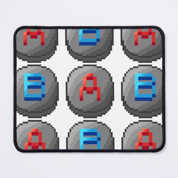 Item preview, A & B button pixelart pattern(version without background) designed and sold by CyberphnxArtz.