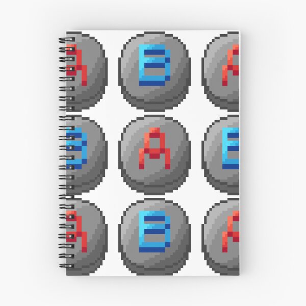 Item preview, A & B button pixelart pattern(version without background) designed and sold by CyberphnxArtz.