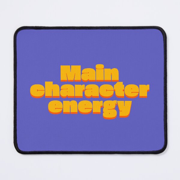 Item preview, Main Character Energy Aesthetic Retro Quote designed and sold by jianina-alondra.