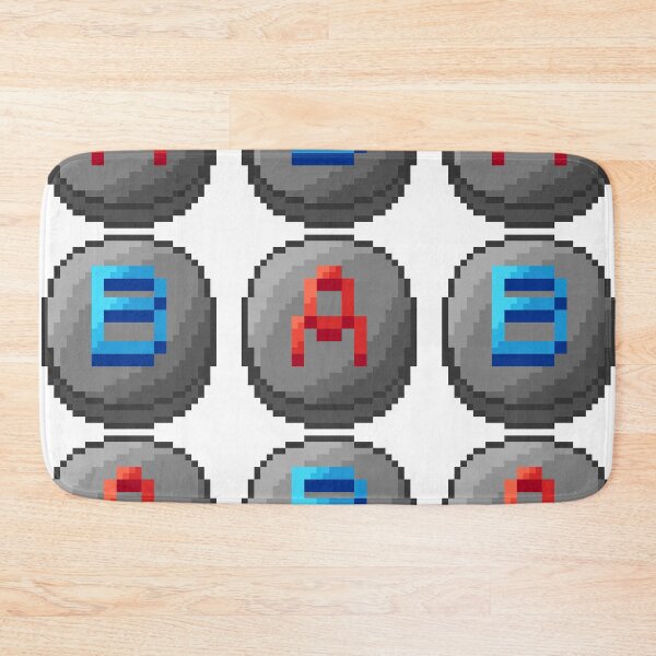 Item preview, A & B button pixelart pattern(version without background) designed and sold by CyberphnxArtz.