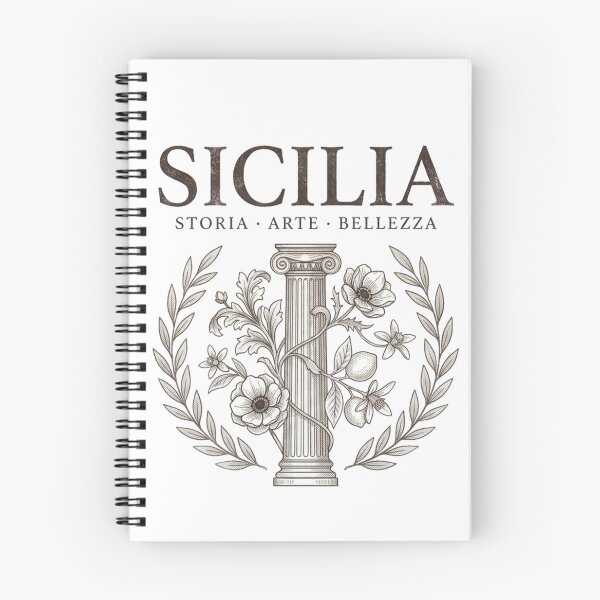 Item preview, Sicilia storia arte bellezza designed and sold by Miming.