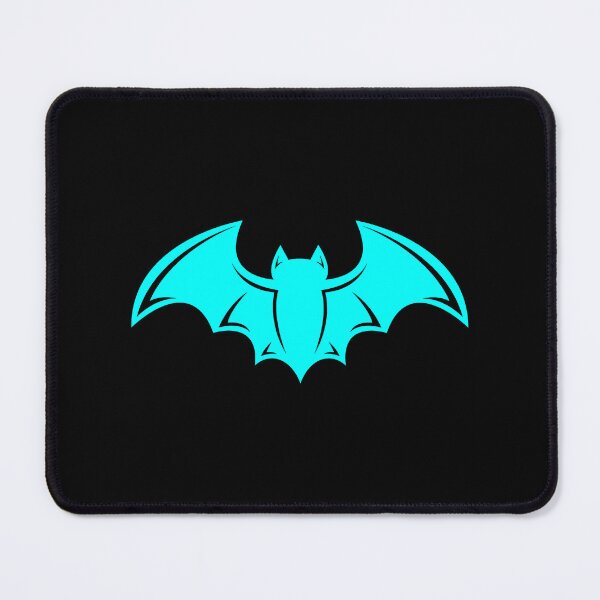Item preview, Cyan Halloween Bat Silhouette Design designed and sold by pattern-archive.