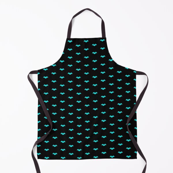Item preview, Cyan Halloween Bat Silhouette Design designed and sold by pattern-archive.