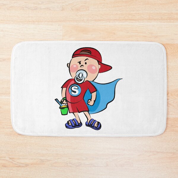 Item preview, Cute Little Superhero Boy designed and sold by Ekaterina  Biserova.