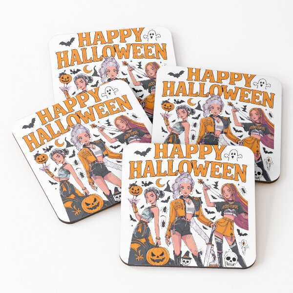 Item preview, Spooky Halloween Girls Gothic Anime Night Design designed and sold by JohnFowle28002.