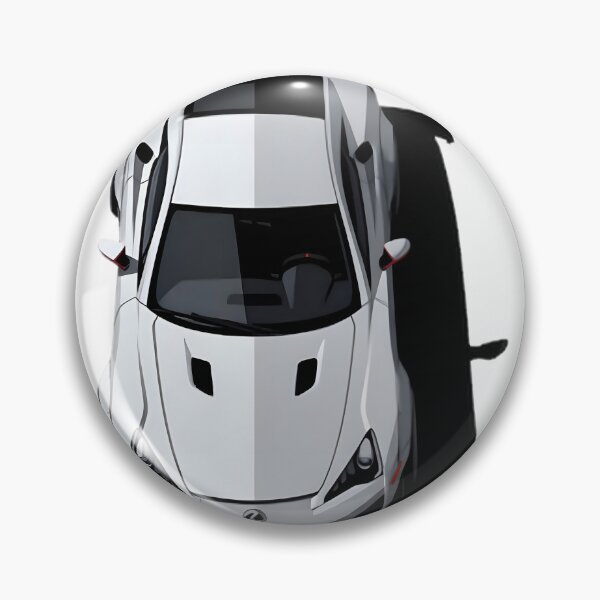 Item preview, Lexus Lfa Supercar Top View Vector Illustration | Limited Edition designed and sold by LUIS ALBERTO LARA.