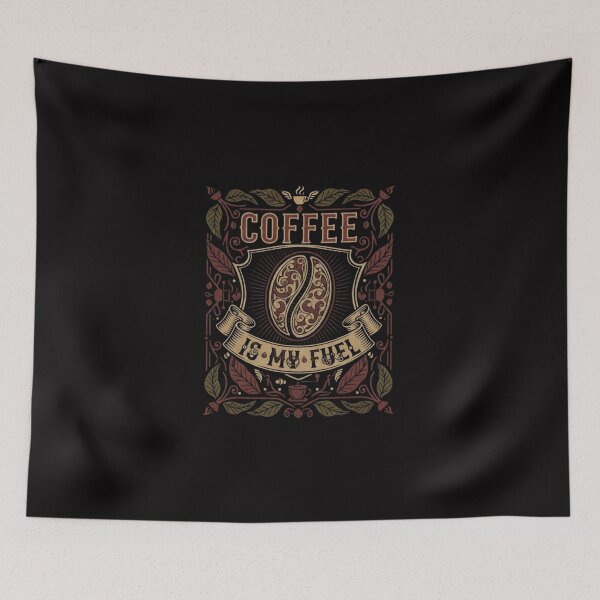 Item preview, COFFEE  IS MY FUEL designed and sold by SkrabinhoArt.