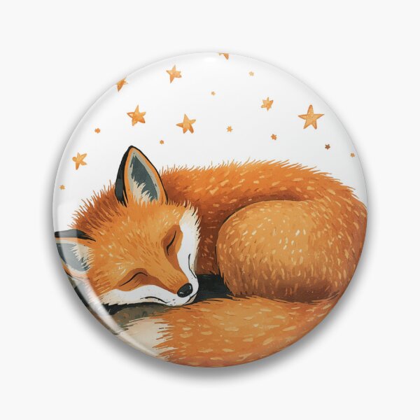 Item preview, Sweet Sleeping Fox designed and sold by catcurio.