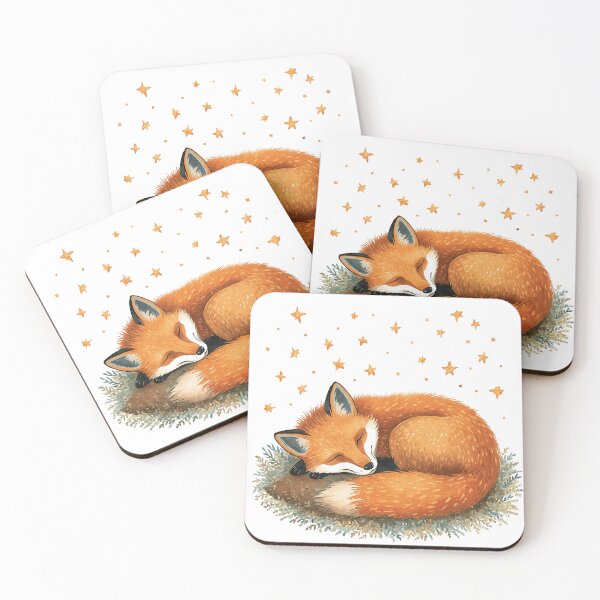Item preview, Sweet Sleeping Fox designed and sold by catcurio.