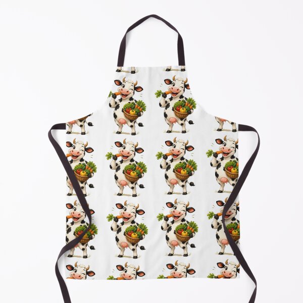 Item preview, Funny Cow Eating Carrots – Cute Vegetable Lover Farm Animal designed and sold by Medya-Tivation.