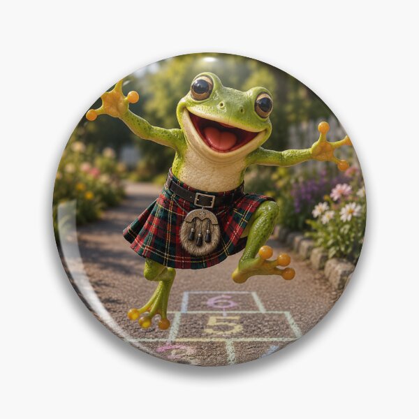 Item preview, Frog Playing Hopscotch designed and sold by CJLindy.