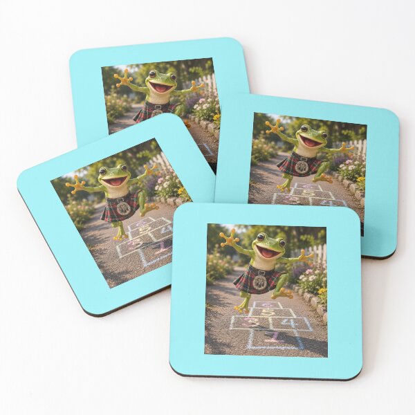 Item preview, Frog Playing Hopscotch designed and sold by CJLindy.