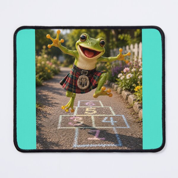 Item preview, Frog Playing Hopscotch designed and sold by CJLindy.