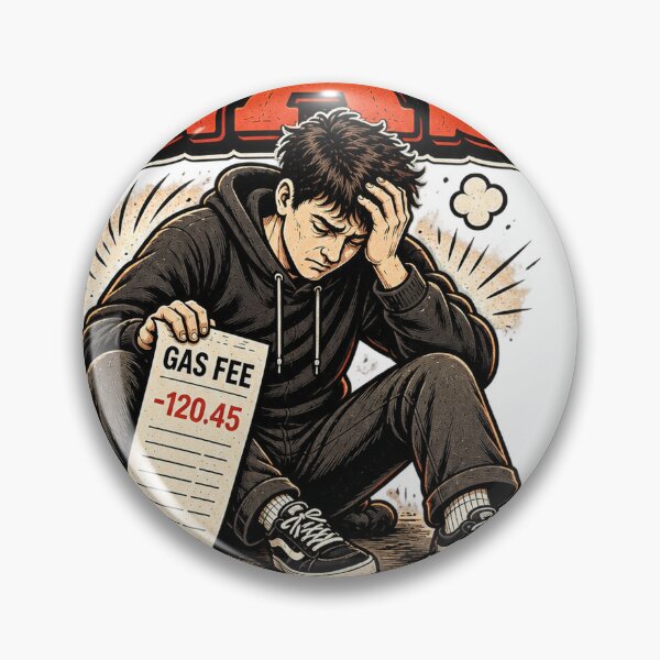 Item preview, I Paid the Gas, Now I'm Broke – Funny Web3 Crypto Streetwear designed and sold by aripintu.