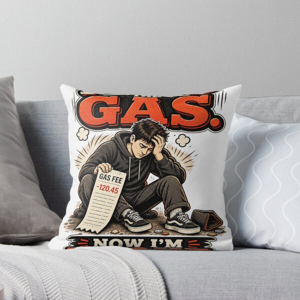 Item preview, I Paid the Gas, Now I'm Broke – Funny Web3 Crypto Streetwear designed and sold by aripintu.
