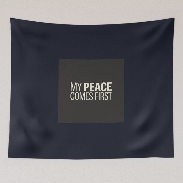 Item preview, My Peace Comes First designed and sold by QuietNovaShop.