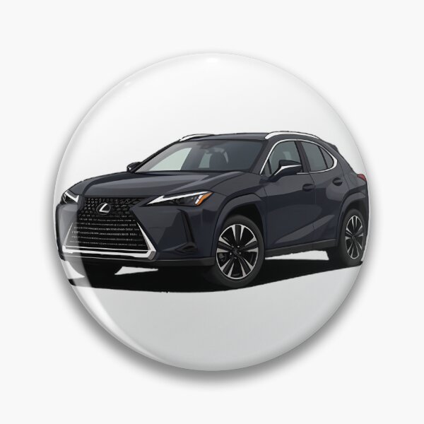 Item preview, Lexus Ux Caviar Gray - Modern Luxury Crossover Car Illustration | Limited Edition designed and sold by LUIS ALBERTO LARA.