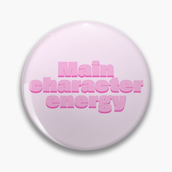 Item preview, Main Character Energy Pink Aesthetic Quote designed and sold by jianina-alondra.